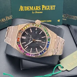 Original Audemars Piguet Iced Gold Stainless Steel, Calendar Watch