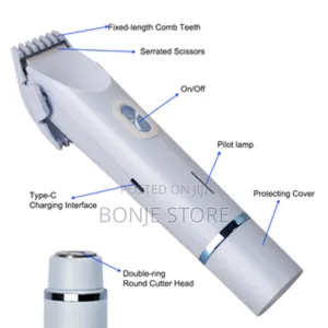 Waterproof Electric Shaver for Women Wet Dry Dual Head Hair Trimmer