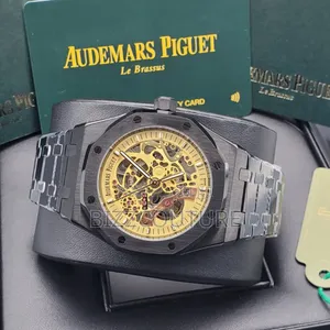 Original Audemars Piguet Black Stainless Steel Mechanical Watch