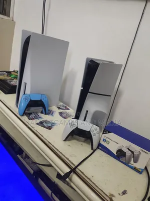 Playstation 5, 10-15games Games, Fat Slim Available