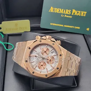 Original Audemars Piguet Gold Stainless Steel, Chronograph Watch