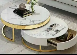 Two in One Marble Top Dinning Table