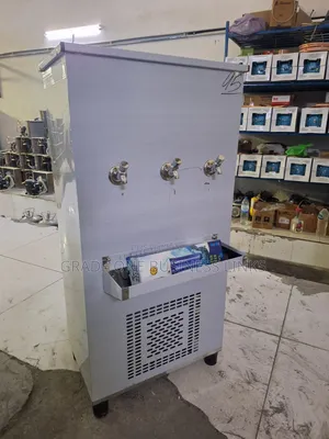 65 Gallon Industrial Water Cooler Dispenser (3 Taps)— Plus Purifer
