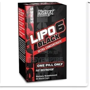 Nutrex Lipo 6 Black Ultra Concentrate Fat Destroyer