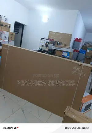 Samsung 85” Qled Tv With Crystal Clear Resolution