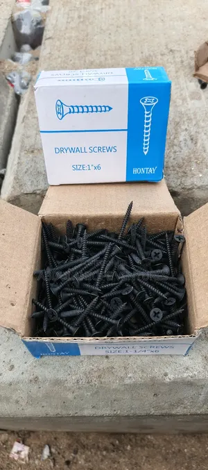 Packet Of Black Screw 1"
