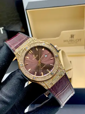 Gold Hublot Wristwatch