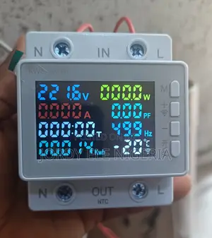 8-in-1 Digital Smart Power Meter With Wifi
