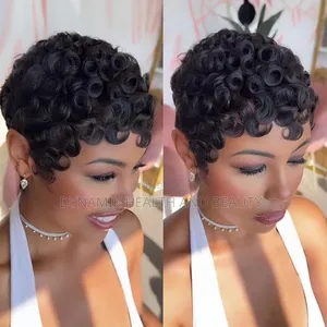 5*5 Full Lace Closure Wig Kinky Curly Human Hair Wig Supplier