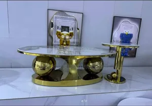 Portable Marble Table Center Table