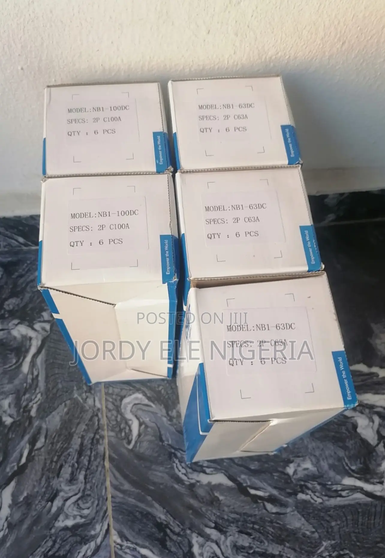 Chint MCB 2-Pole Dc Breaker 100a