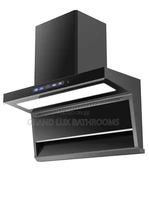 Modern Wall-Mounted Kitchen Range Hood With Led Touch Control