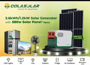 Colasolar Lithium Solar Generator 3.6kw.