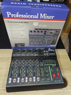 St4eqs Steck Audio Professional 4 Channels Audio, Music Studio Mixer
