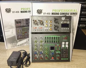 St 4eq Steck Audio Professional 4chanel Audio Mixer