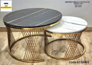 Quality Foreign Mini Marble Top Center Table