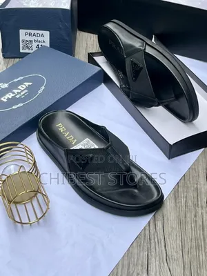 Luxury Prada Mens Slippers