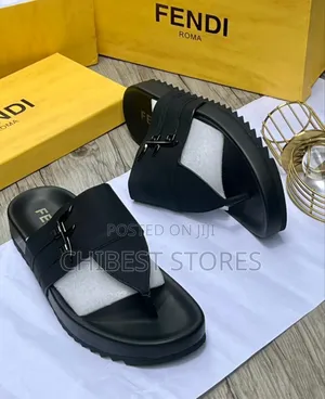 Luxury Fendi Mens Slippers