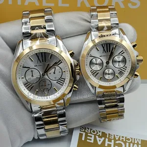 Michael Kors Silver/Gold Chain Watch