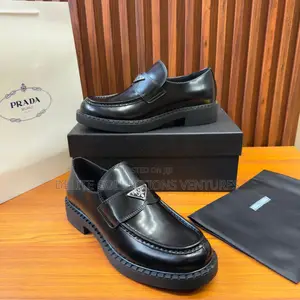 Prada Brushed-Leather Lining Calf Leather 100%Farfetch Id: