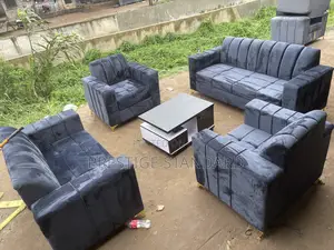 A Standard Living Room Couch , Grey Color