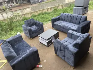 A Standard Living Room Couch , Grey Color