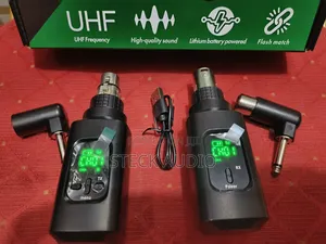 Marktone Usa Wireless Transmitter System Instrument Mic Converter,