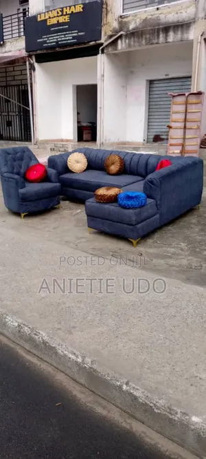Sweetest L Shaped Fabric Chair
