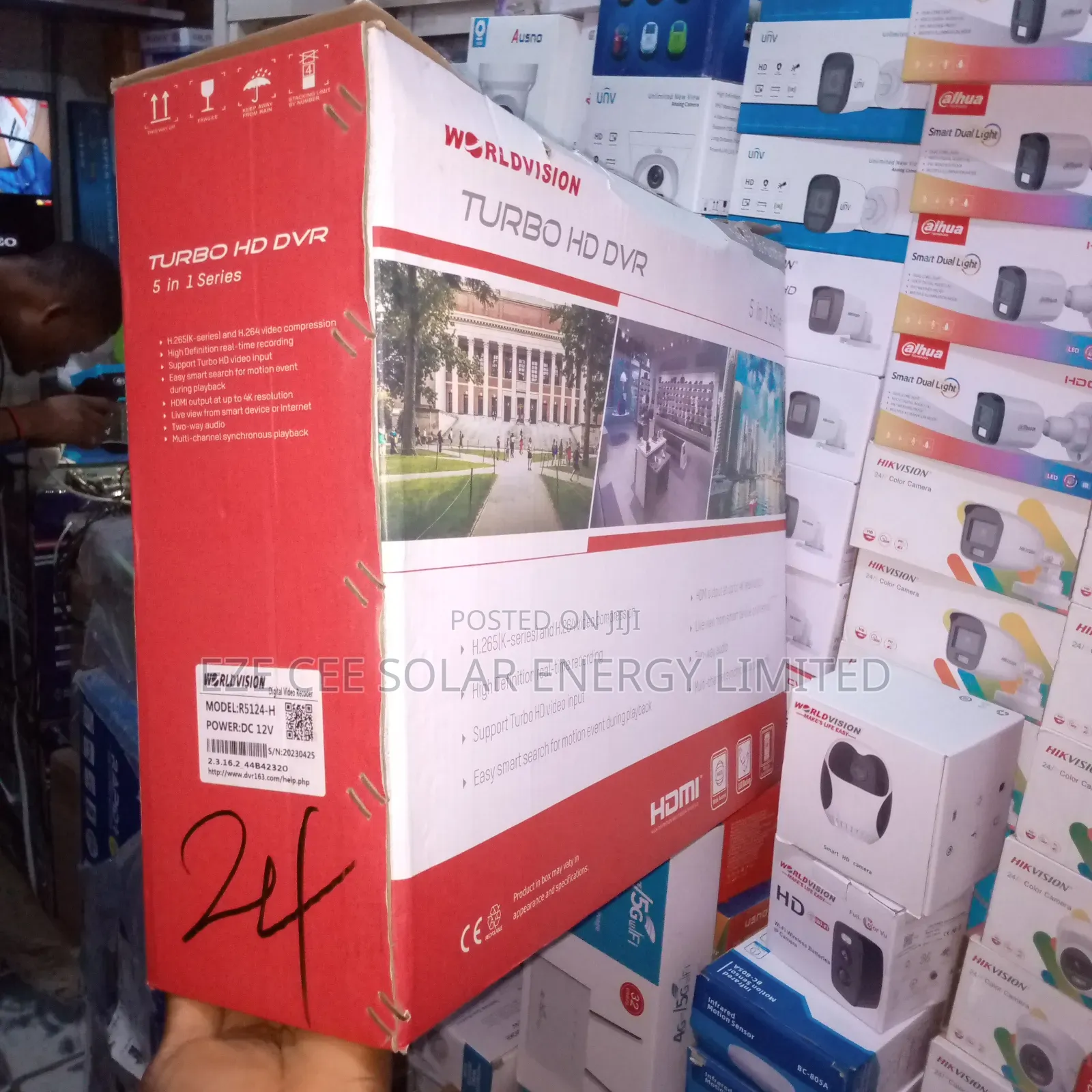 Double Lens Solar Cameras