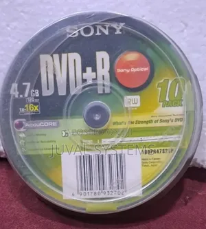 Sony Dvd+R 10 Pack Rw 4.7gb Capacity Optical Discs