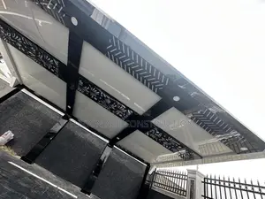 American Modern Lightning and Cladded Carport