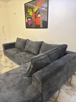 Gray L Shaped Sofa for Sale