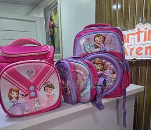 School Bag With Lunch Bag