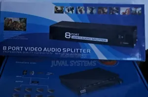 8 Port Video Audio Splitter