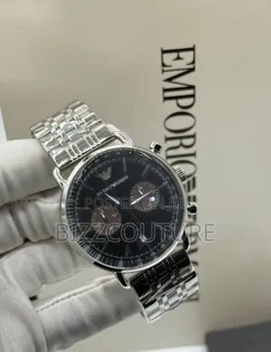Original Omega Silver Stainless Steel, Chronograph Watch