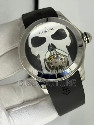 Original Corum Mechanical Black Rubber Strap Watch Available in Store