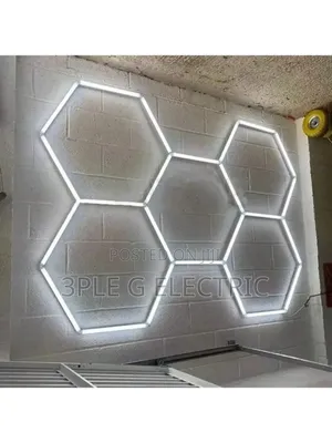 Luxury Hexagon Led Wall Mounted Light