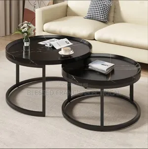 Marble Center Table 1+1