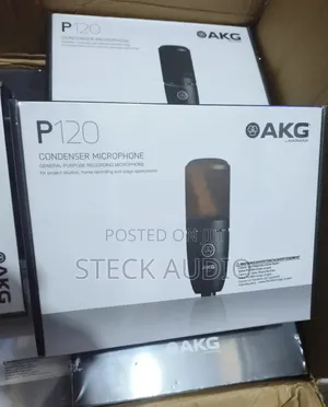 Akg P120 Condenser Microphone for Crystal Clear Sound Recording