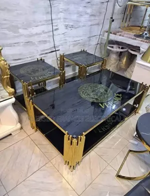 2in1 Glass Center Table