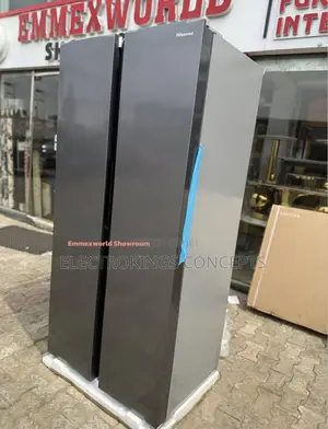 Hisense 436l Side by Side Refrigerator Ref Rc-55ws