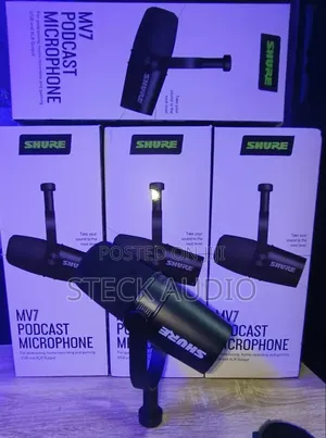 Shure Mv7 Professional Podcast Microphone