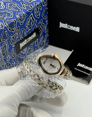 Original Justcavalli Two-Tone Stainless Steel Quartz Watch