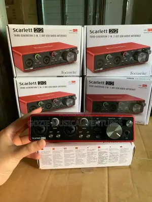 Soundcard Focuright Scarlett 2i2 Third Generation