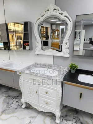 Royal Cabinet Basin White 80cm