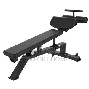 Adjustable Decline-Abdominal Bench, Also Known as an Adjustable Sit-