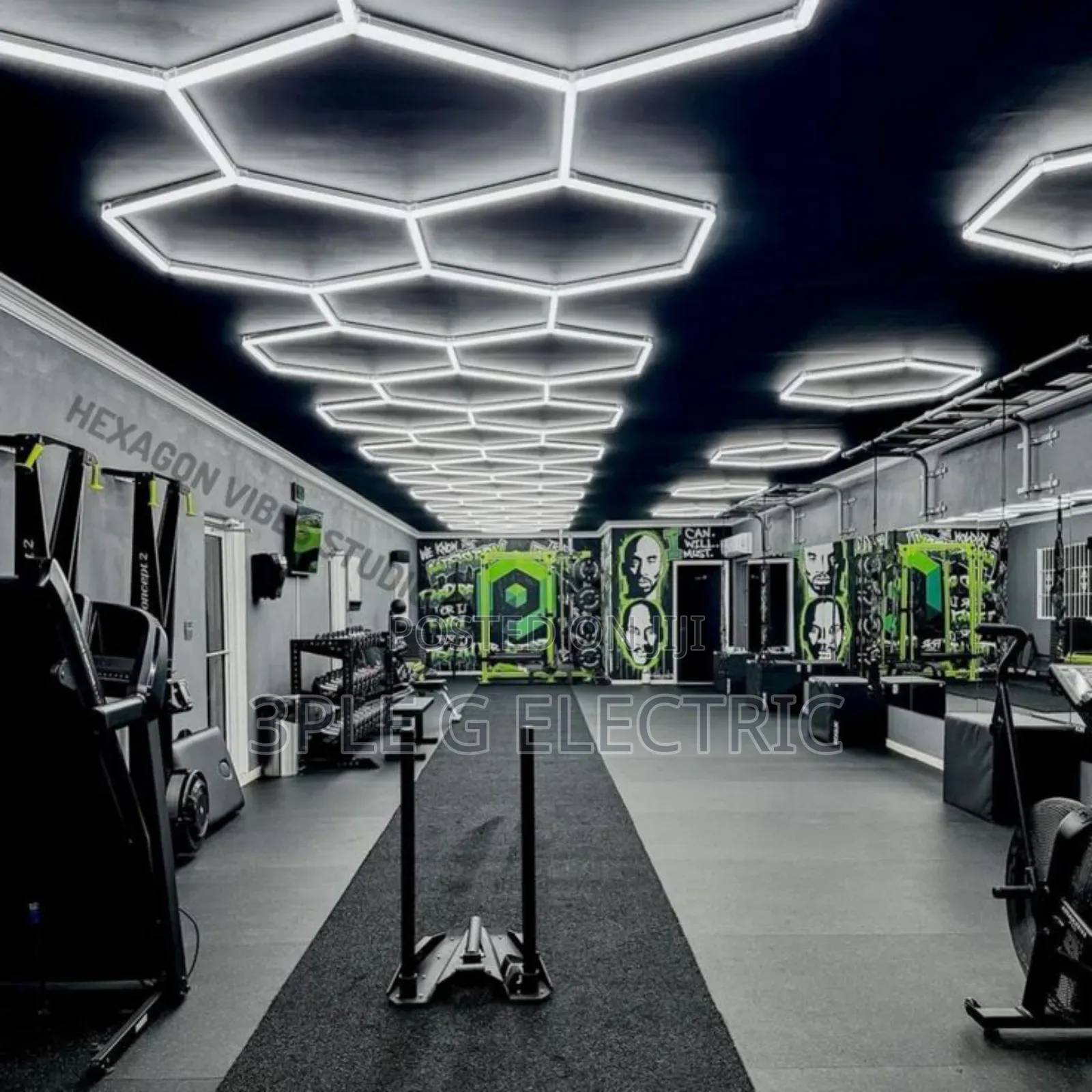 Futuristic Hexagonal Led Lighting