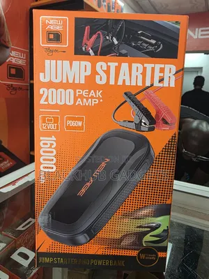 New Age Car Jump Starter and Power Bank