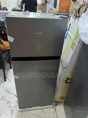Compact Double Door Fridge – Hisense 124 Litres