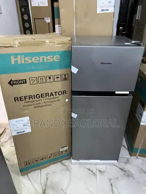 Silver Hisense Fridge 124l – 2 Door Design